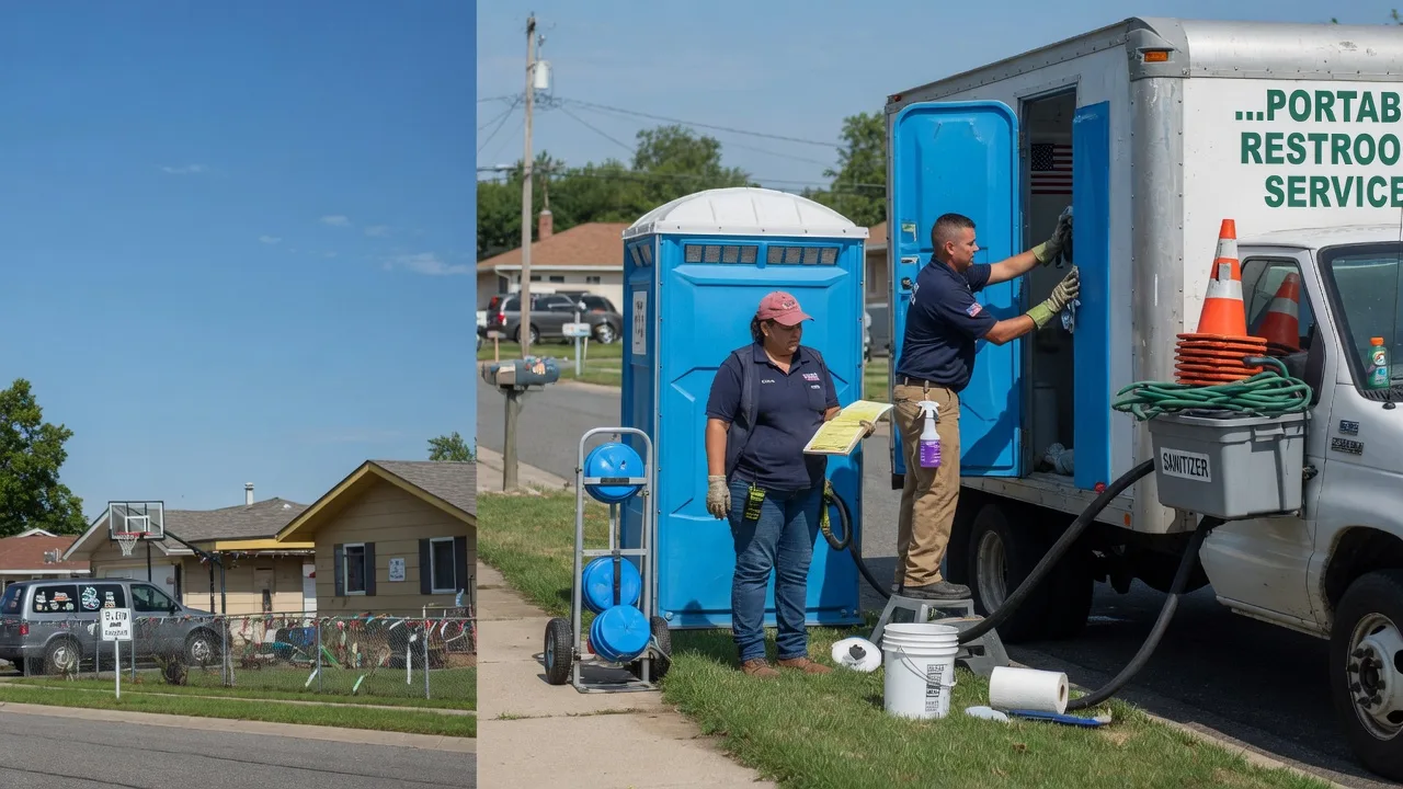 Portable Toilet Rental in Riverdale, IL near me